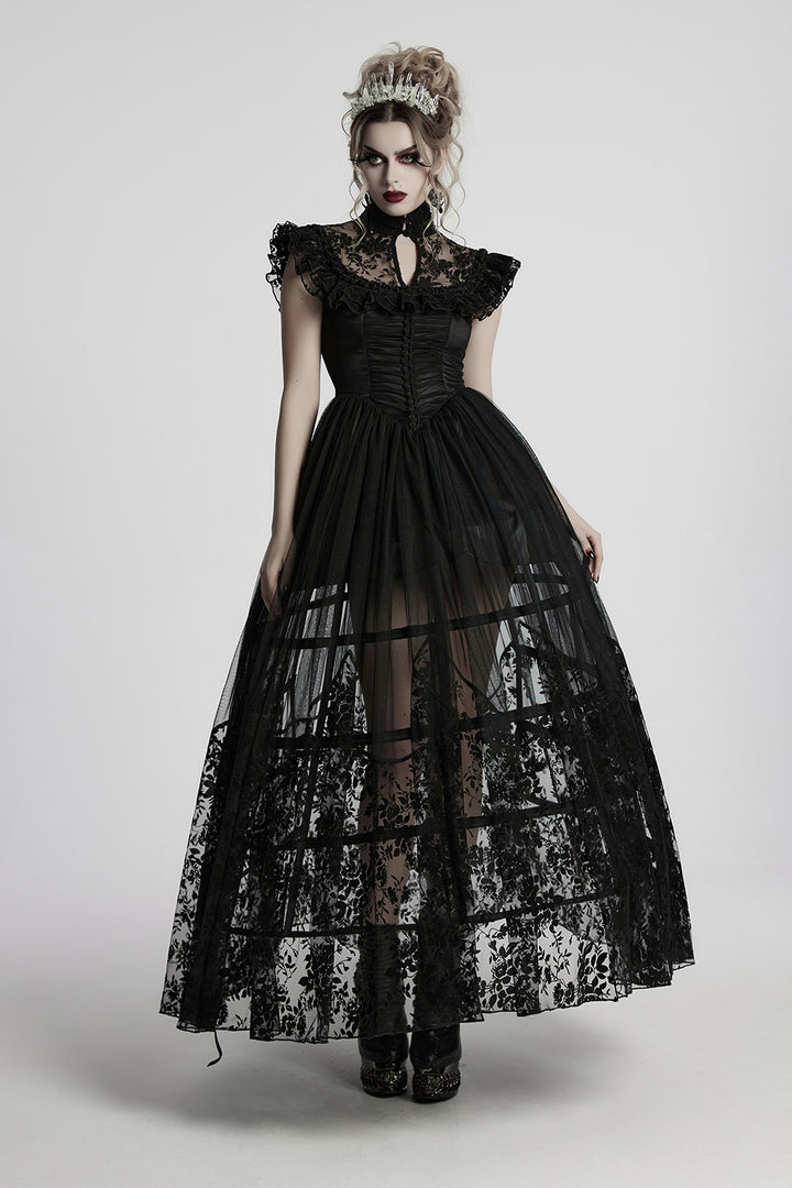 cut-out gothic gown by punk rave 