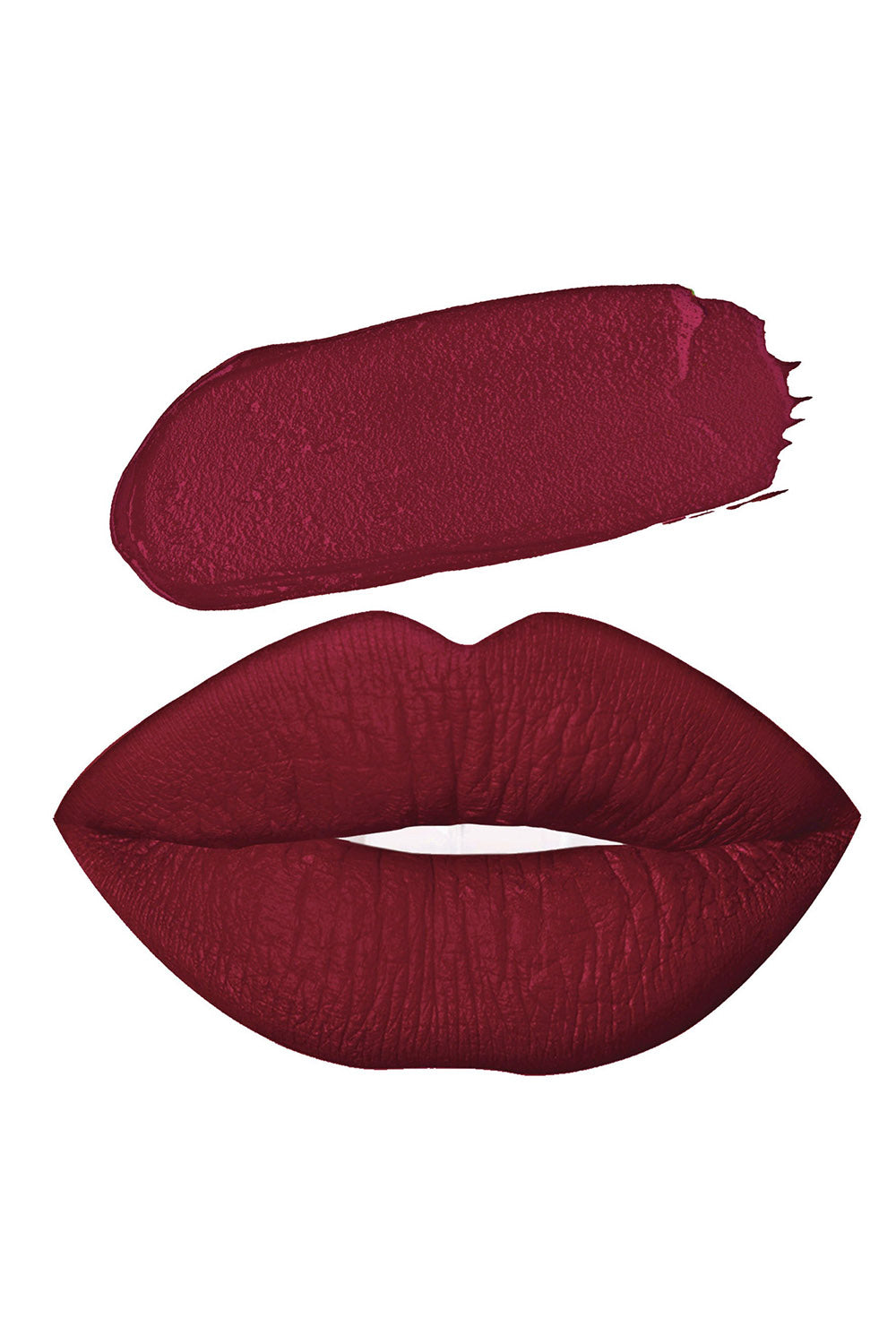 burgundy liquid lipstick