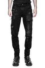 Dark Rider Patch Pants - mens pants - VampireFreaks - Punk Rave