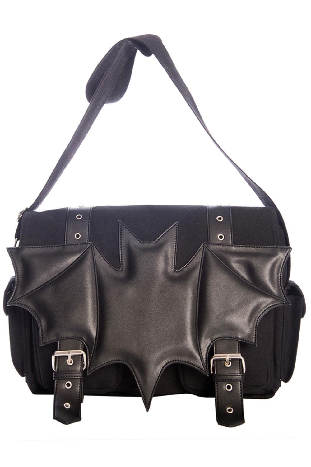 Dark Ritual Bat Shoulder Bag - bags & wallets - VampireFreaks - Banned Apparel / Lost Queen