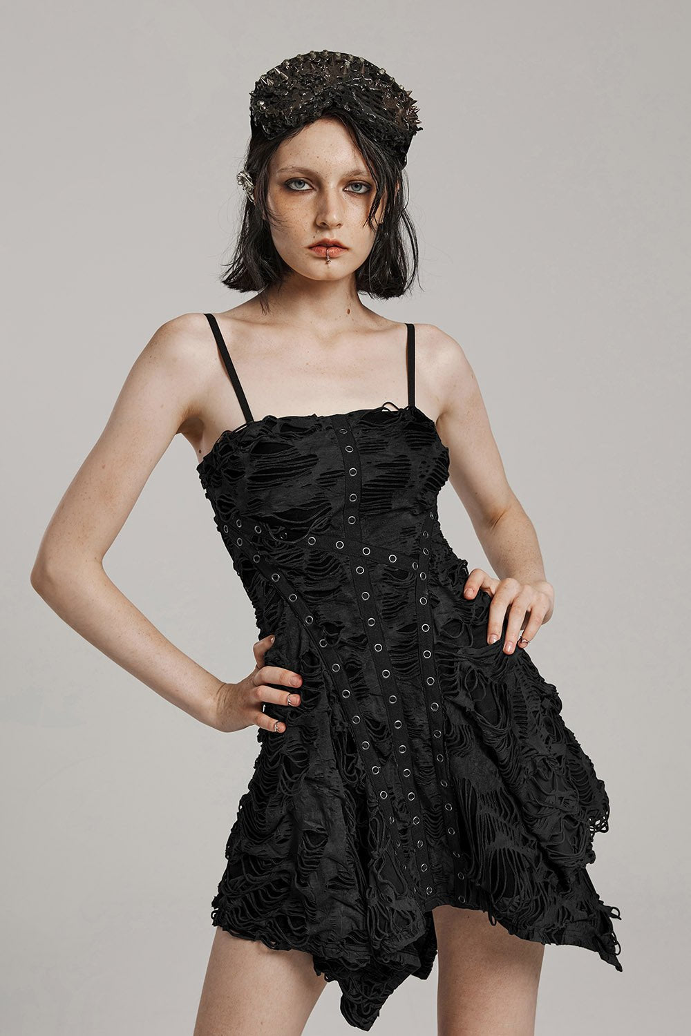 Dark Soul Grunge Goth Mini Dress Dark Soul Grunge Goth Mini Dress