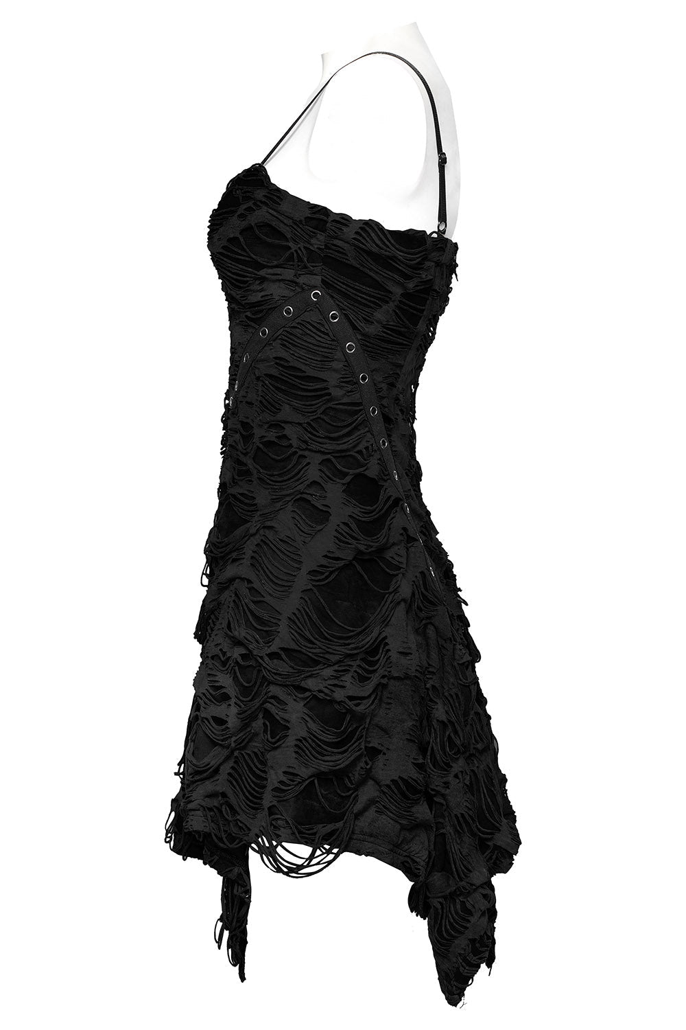 Dark Soul Grunge Goth Mini Dress - dresses - VampireFreaks - Punk Rave