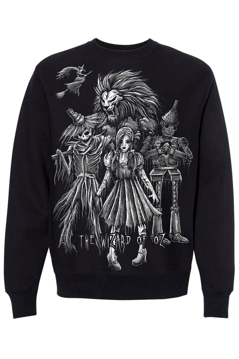 Dark Wizard of Oz Sweatshirt - mens outerwear - VampireFreaks - VampireFreaks