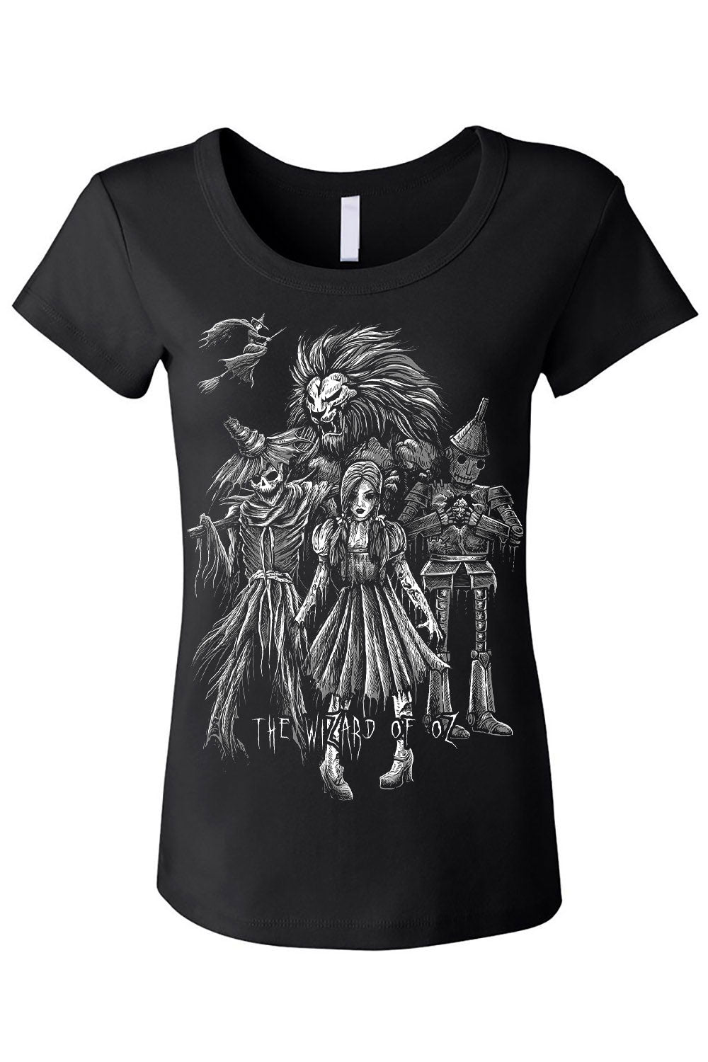 Dark Wizard of Oz T-shirt - graphic t-shirt - VampireFreaks - VampireFreaks