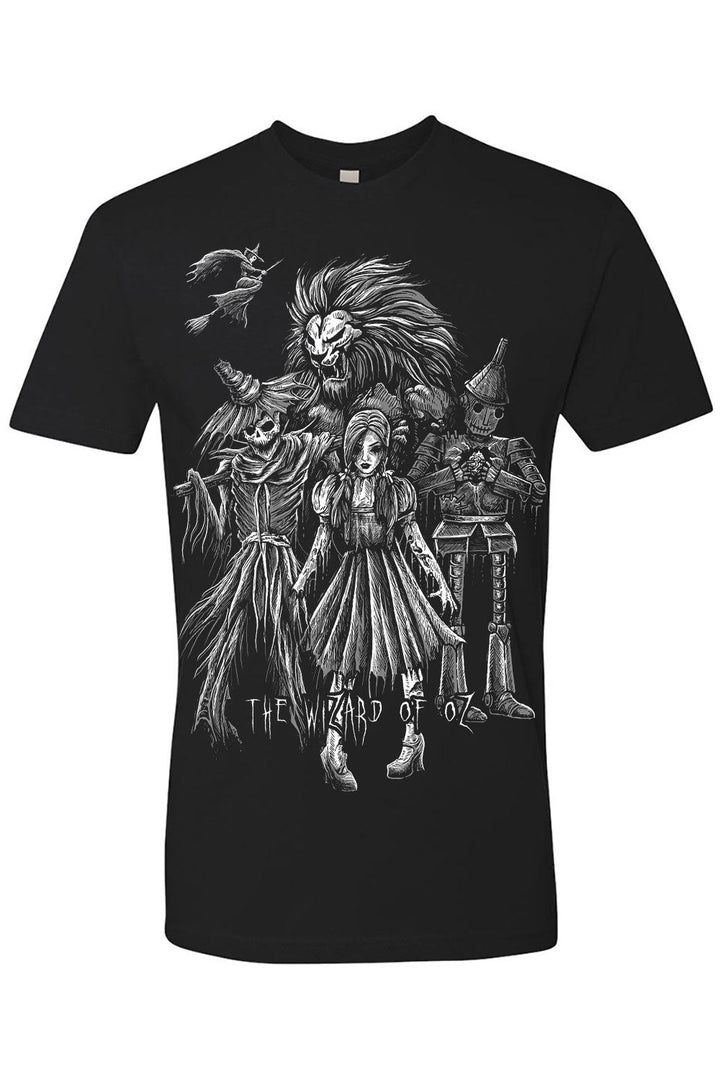 Dark Wizard of Oz T-shirt - graphic t-shirt - VampireFreaks - VampireFreaks