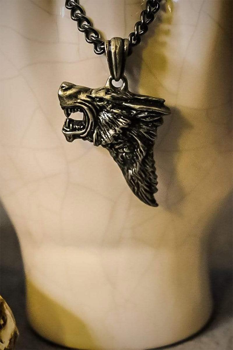 Dark Wolf Necklace - jewelry - VampireFreaks - Alchemy