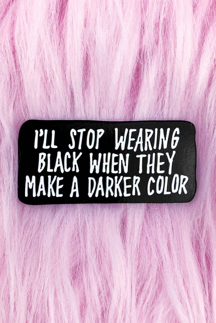 Darker Color Enamel Pin - pins & patches - VampireFreaks - Band of Weirdos