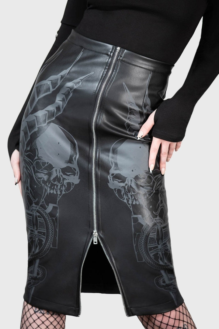 Darkest Myth Pencil Skirt - skirts - VampireFreaks - Killstar