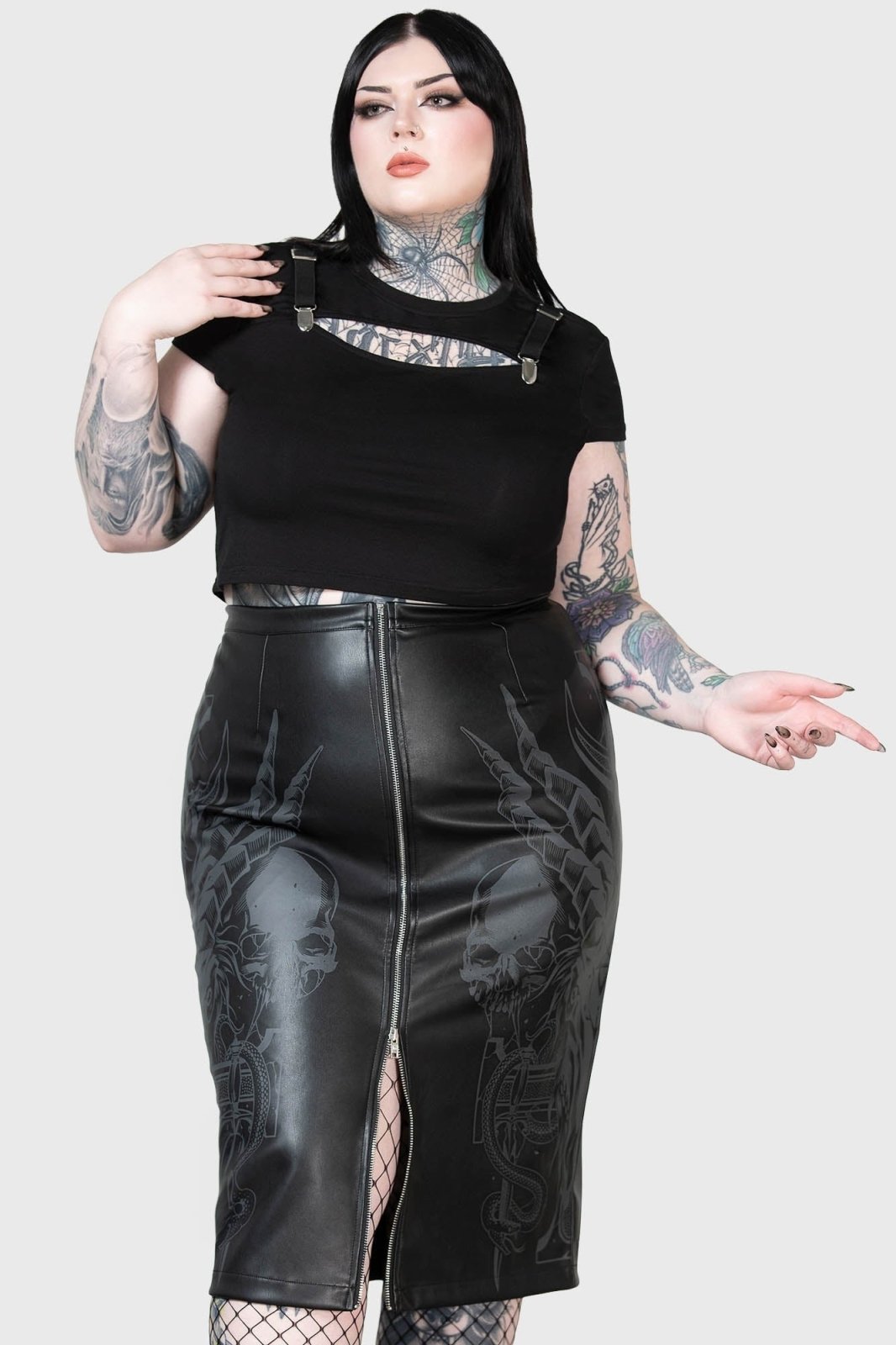 Darkest Myth Pencil Skirt - skirts - VampireFreaks - Killstar