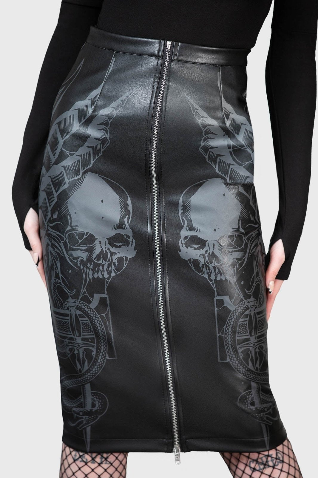 Darkest Myth Pencil Skirt - skirts - VampireFreaks - Killstar