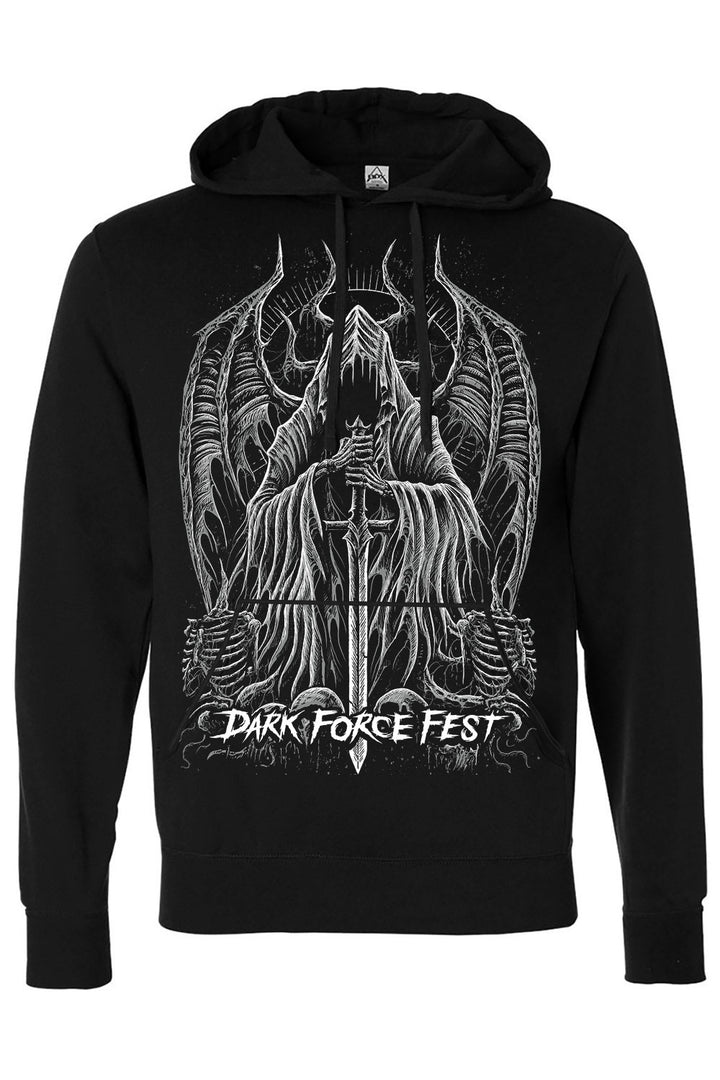 gothic grim reaper hoodie