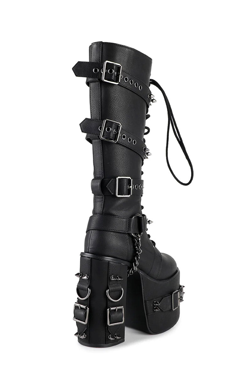 Darkness Boots [BLACK] - womens shoes - VampireFreaks - Anthony Wang