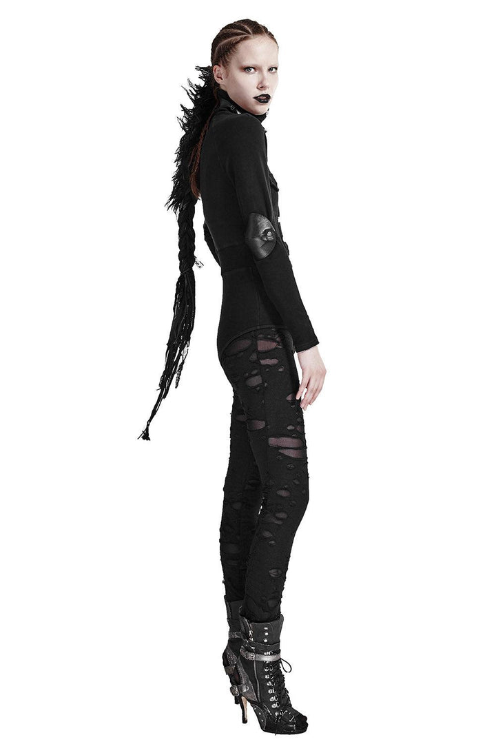 Dawn of Eventide Distressed Leggings - skirts - VampireFreaks - Punk Rave