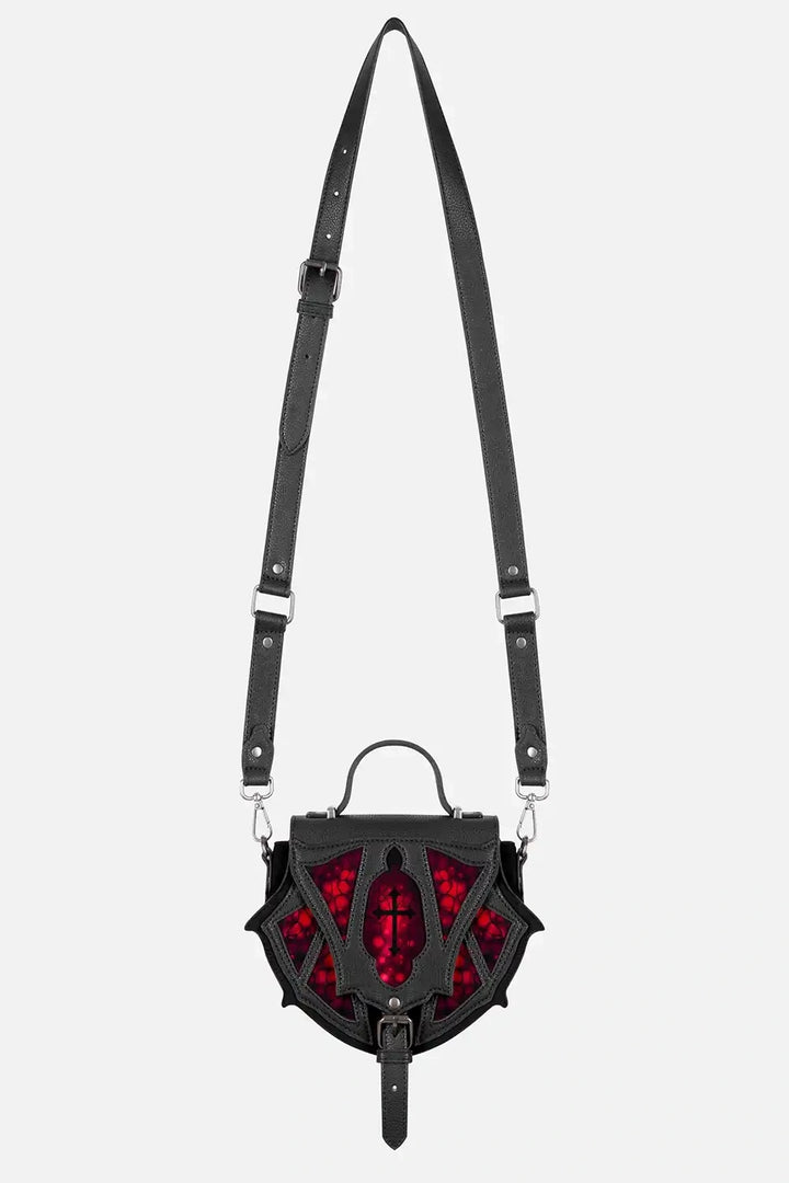ornate gothic cathedral shoulder bag by restyle