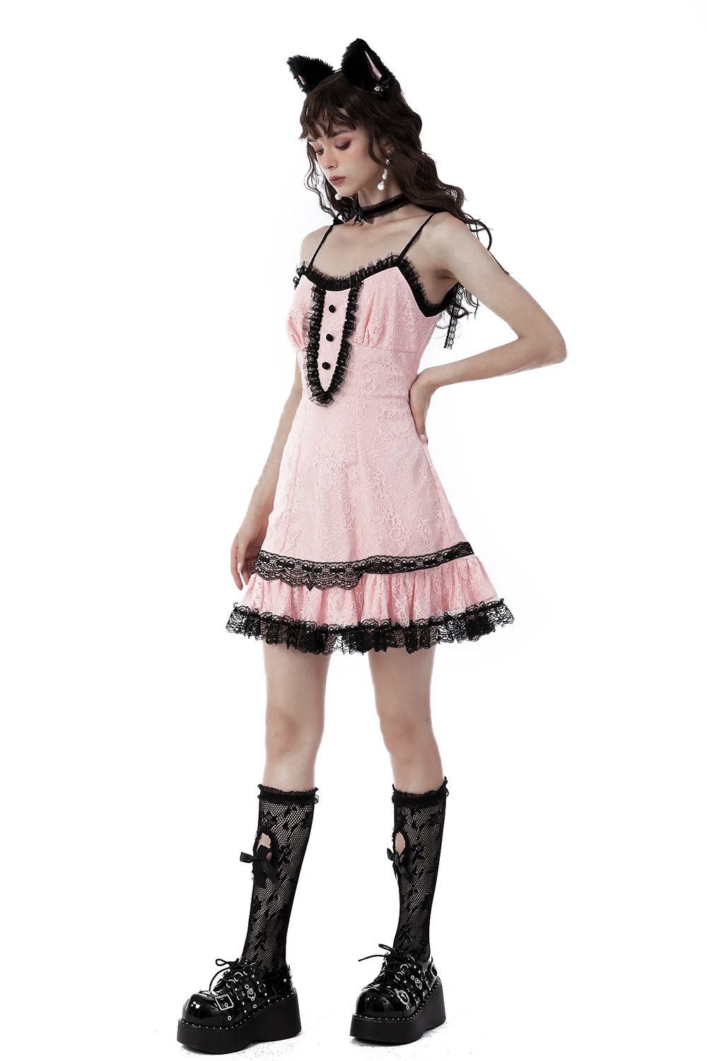 Dead Doll Mini Dress - dresses - VampireFreaks - Dark In Love