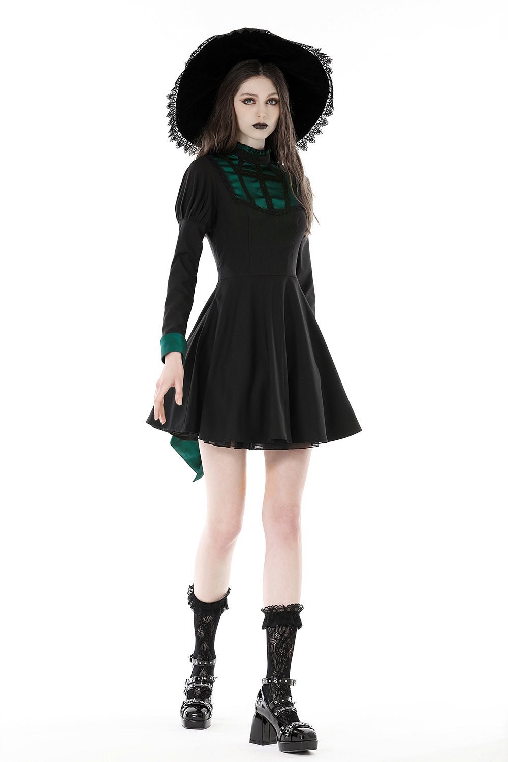 Dead Emeralds Dress - dresses - VampireFreaks - Dark In Love