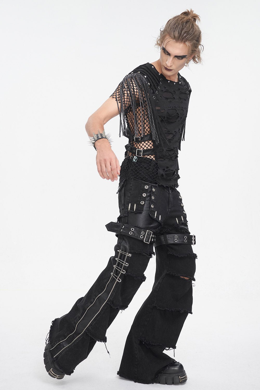 Dead Fest Flared Bullet Pants - mens pants - VampireFreaks - Devil Fashion