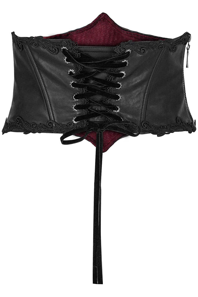 Dead Flowers Gothic Corset - womens outerwear - VampireFreaks - Punk Rave