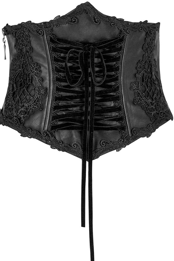 Dead Flowers Gothic Corset - womens outerwear - VampireFreaks - Punk Rave