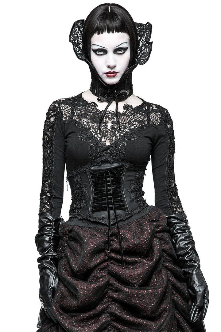 Dead Flowers Gothic Corset - womens outerwear - VampireFreaks - Punk Rave