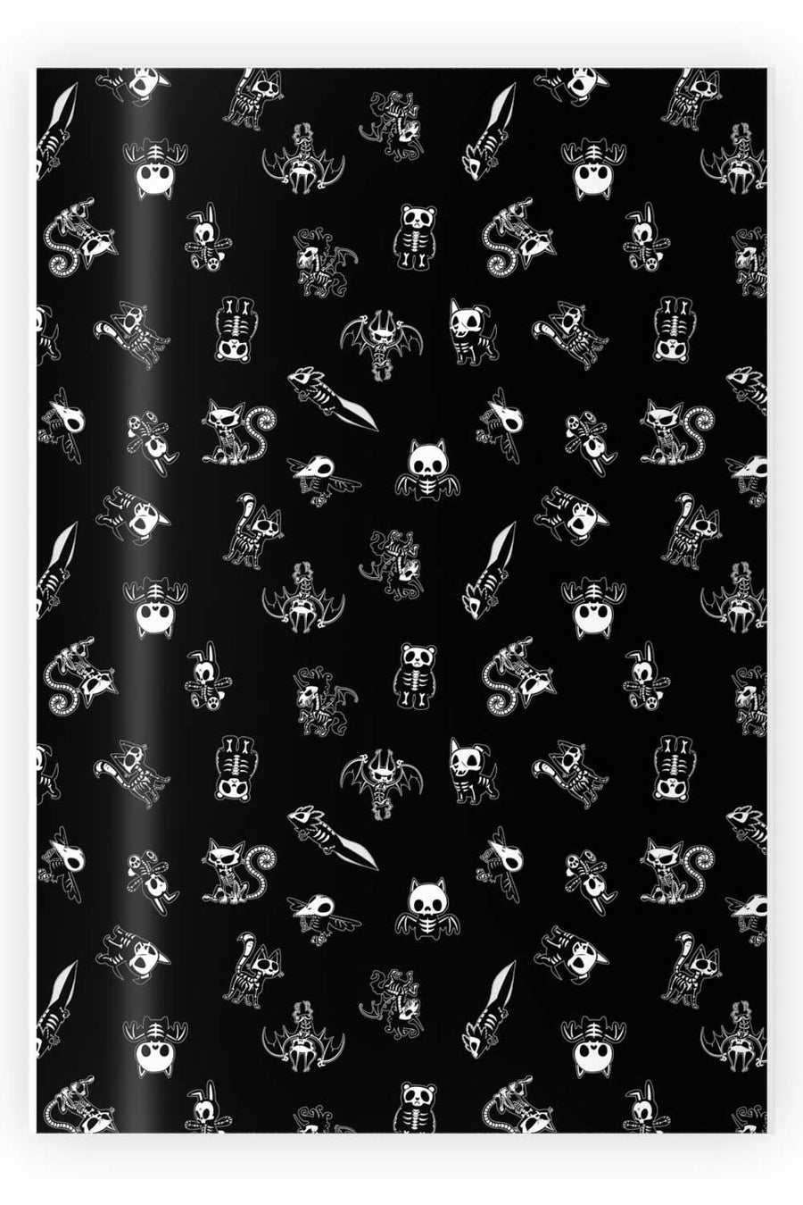 Dead Friends Wrapping Paper [30" X 196"] - Stationery - VampireFreaks - VampireFreaks