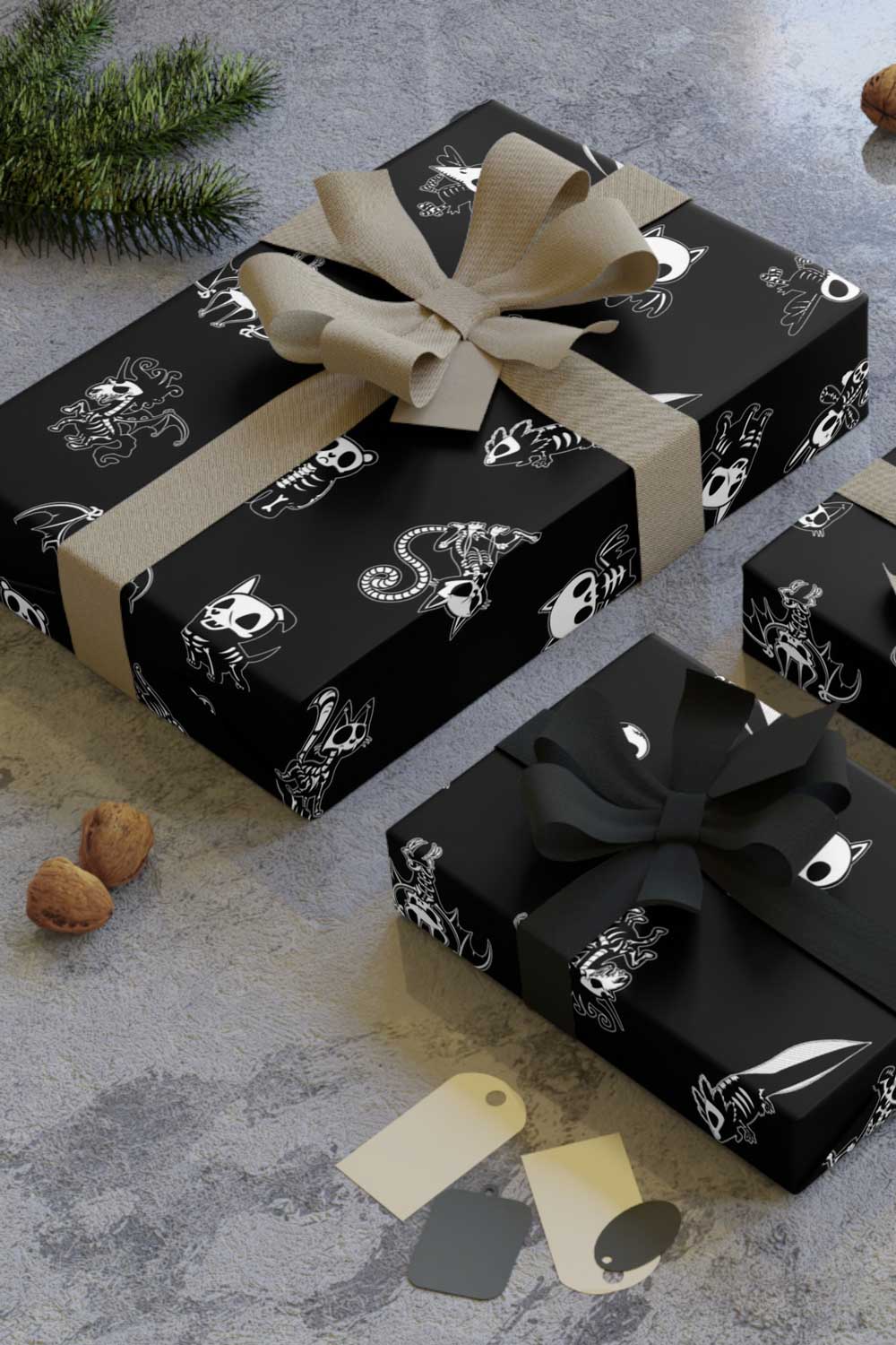 Dead Friends Wrapping Paper [30" X 196"] - Stationery - VampireFreaks - VampireFreaks