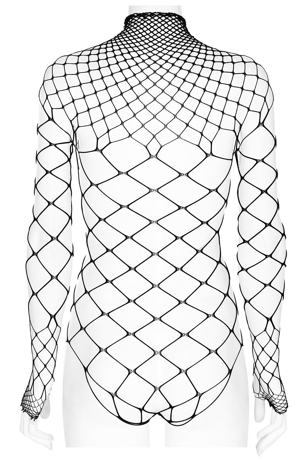 Dead Girl Fishnet Bodysuit [BLACK] - womens tops - VampireFreaks - Punk Rave