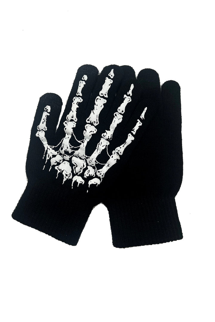 Dead Inside Skeleton Gloves [Full Finger] - gloves & armwarmers - VampireFreaks - VampireFreaks