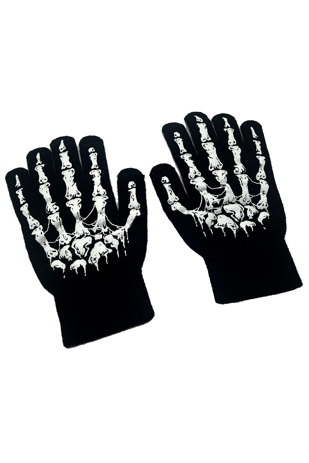 Dead Inside Skeleton Gloves [Full Finger] - gloves & armwarmers - VampireFreaks - VampireFreaks