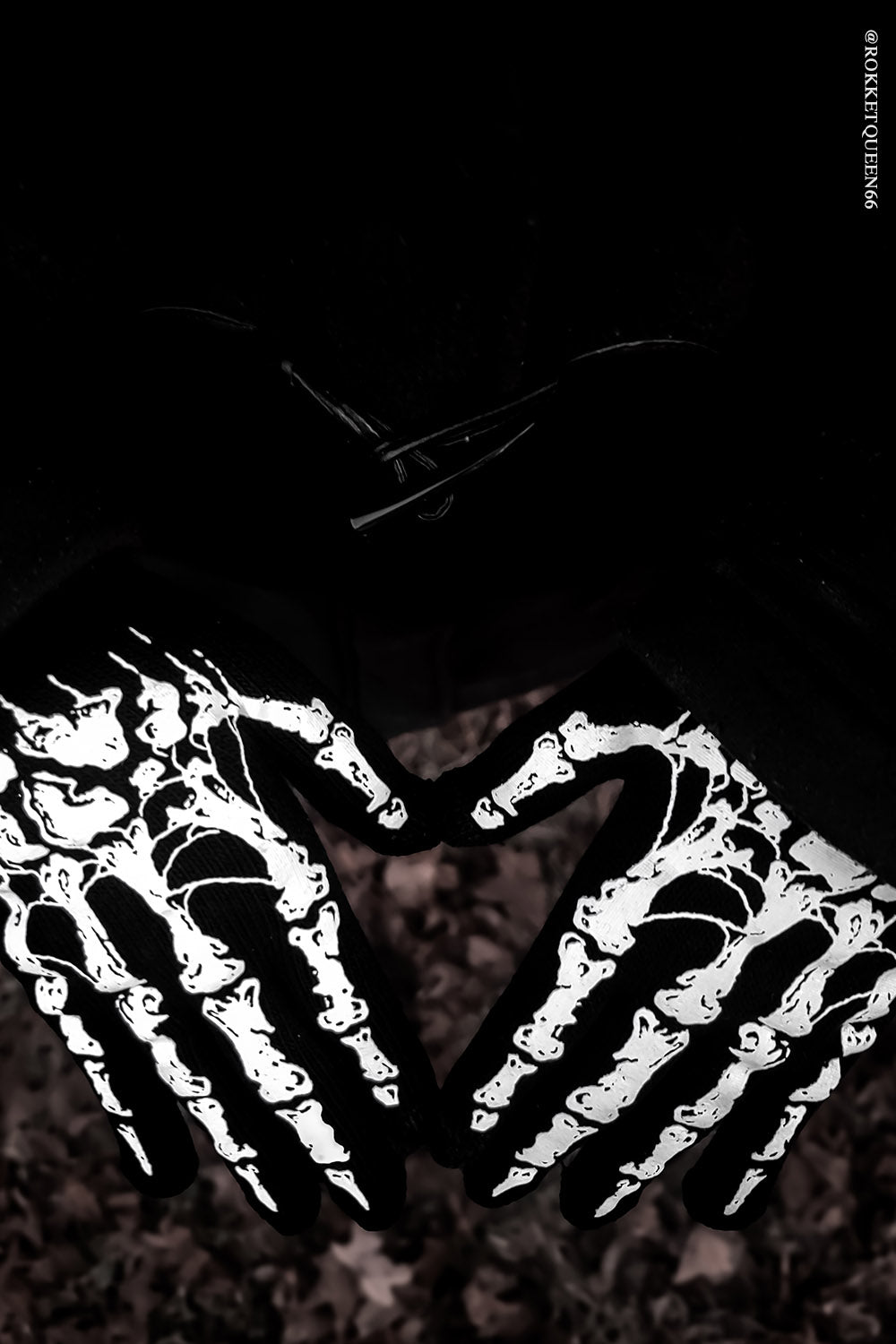 Dead Inside Skeleton Gloves [Full Finger] - gloves & armwarmers - VampireFreaks - VampireFreaks