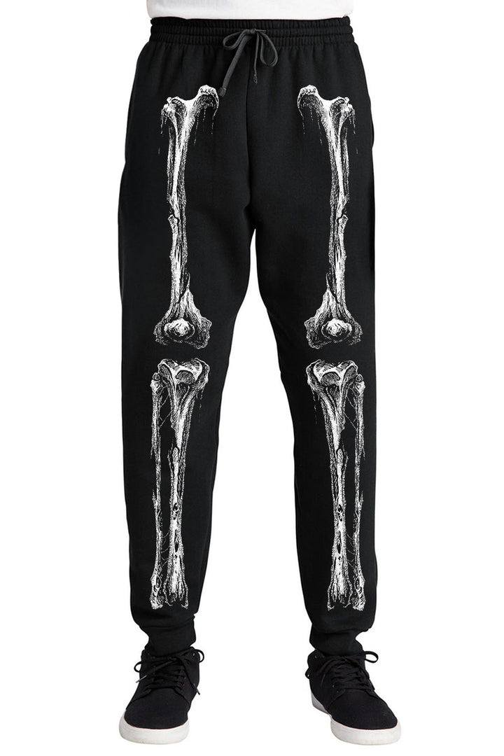 Dead Inside Skeleton Joggers - mens pants - VampireFreaks - VampireFreaks