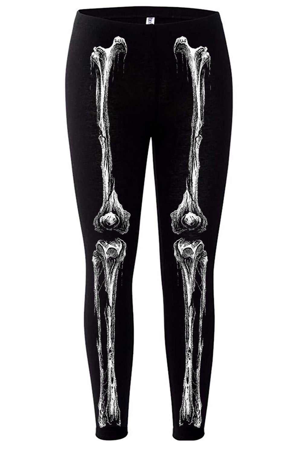 Dead Inside Skeleton Leggings - womens bottoms - VampireFreaks - VampireFreaks