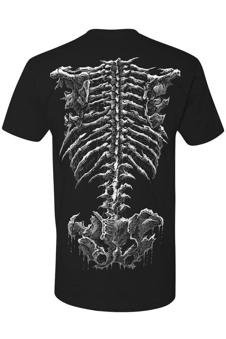 Dead Inside Skeleton T-shirt - graphic t-shirt - VampireFreaks - VampireFreaks