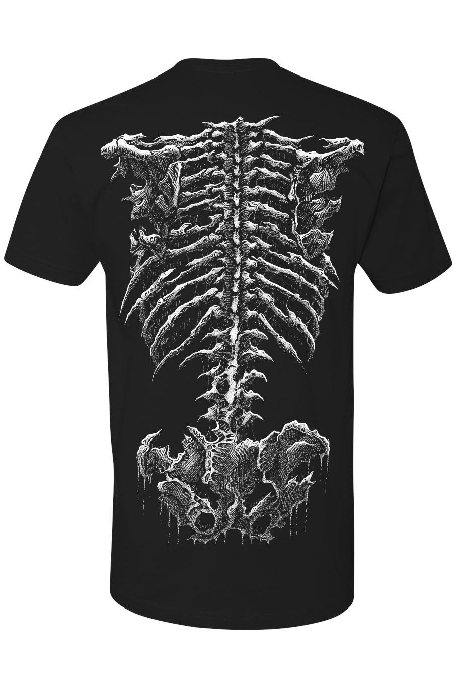 ribcage skeleton tshirt 