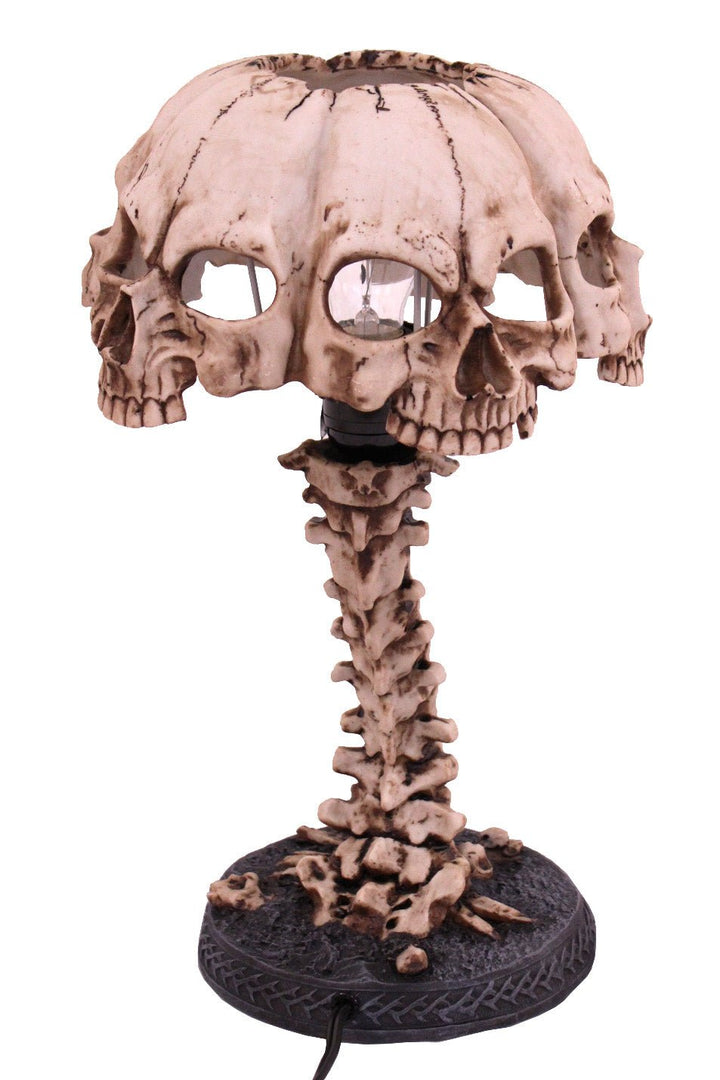 Dead Mans Skull Lamp - housewares - VampireFreaks - Pacific Giftware