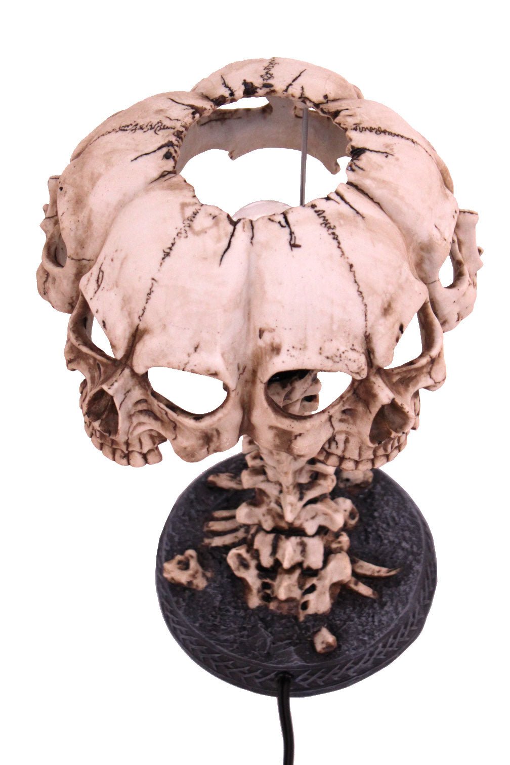 Dead Mans Skull Lamp - housewares - VampireFreaks - Pacific Giftware