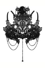Dead of Night Harness Bra - Lingerie - VampireFreaks - Devil Fashion