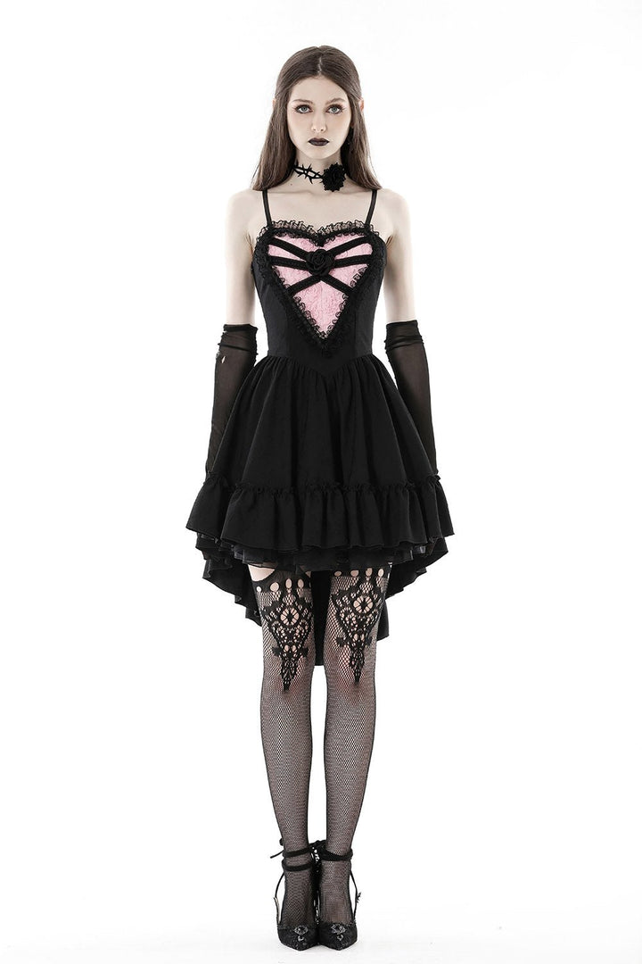 Dead Petals High Low Dress - dresses - VampireFreaks - Dark In Love