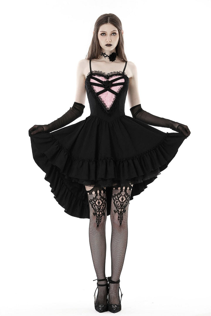 Dead Petals High Low Dress - dresses - VampireFreaks - Dark In Love