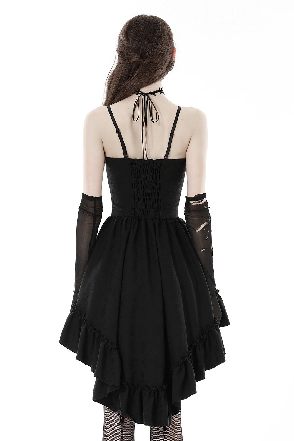 Dead Petals High Low Dress - dresses - VampireFreaks - Dark In Love