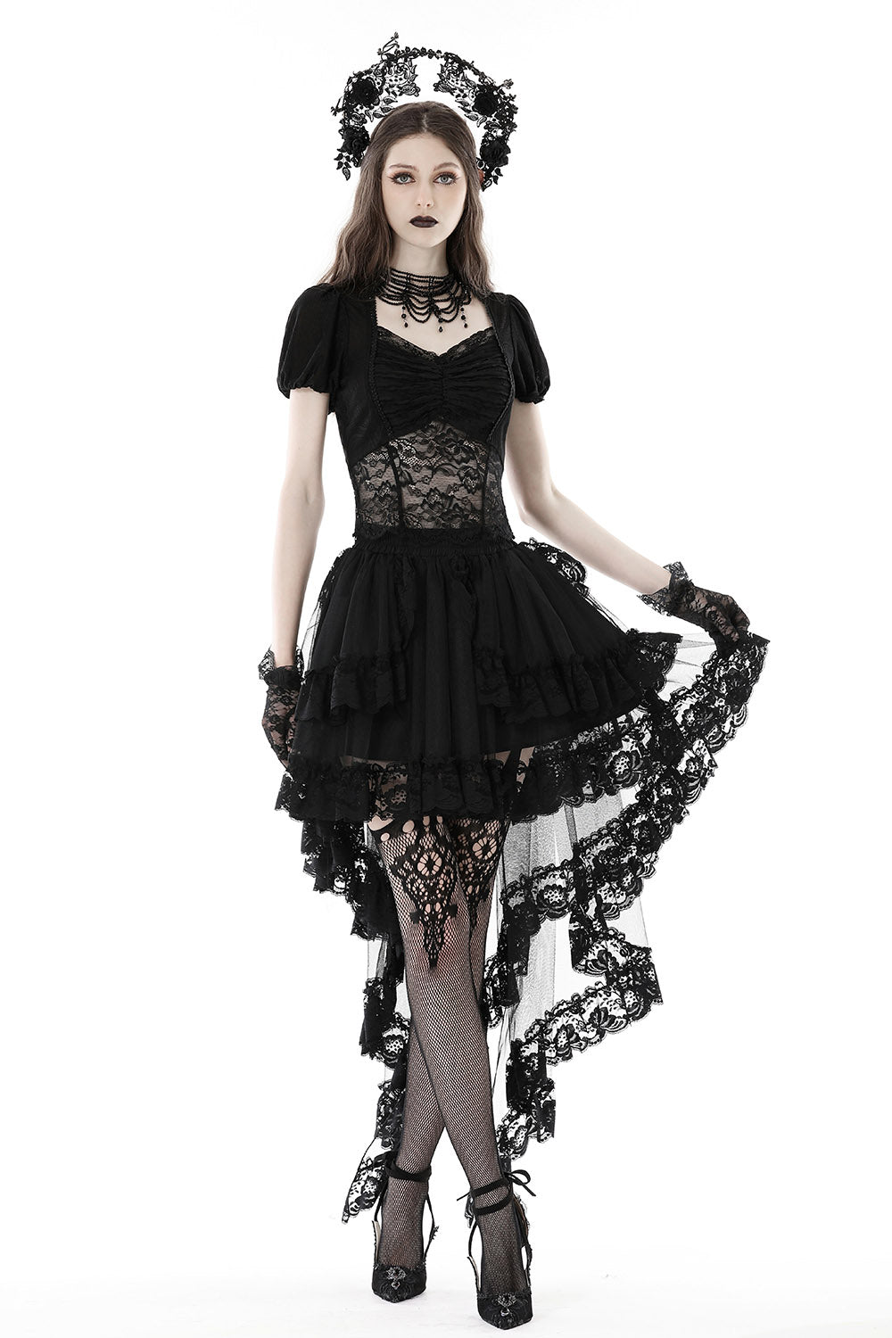 Dead Pretty Swallowtail Skirt