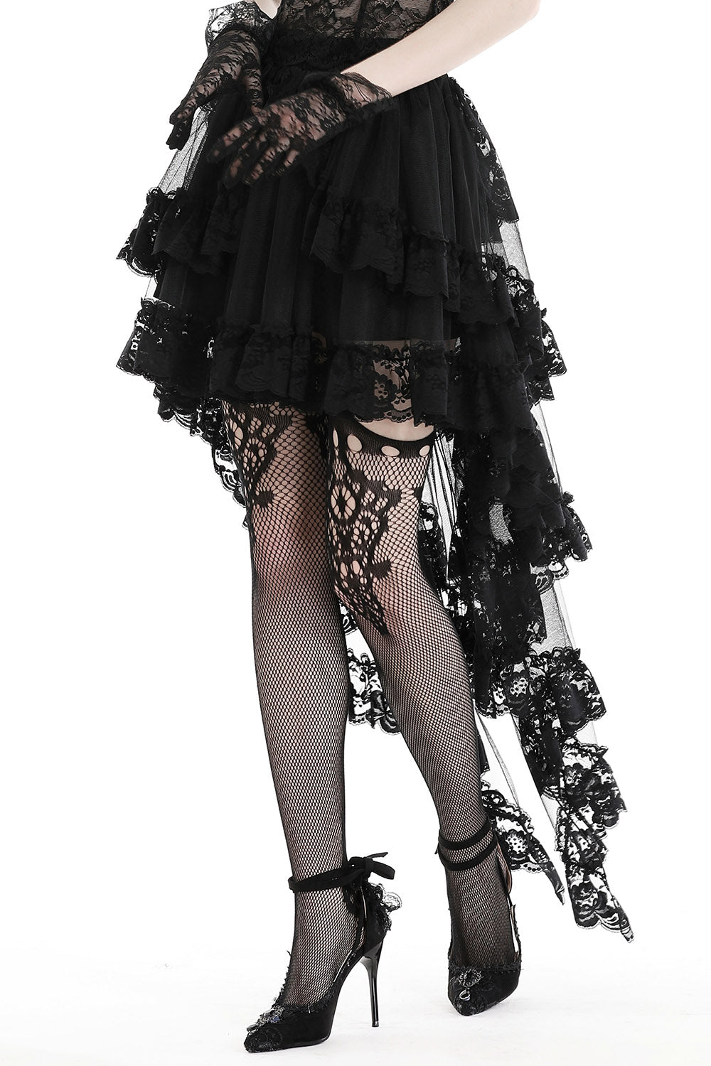 Dead Pretty Swallowtail Skirt - skirts - VampireFreaks - Dark In Love