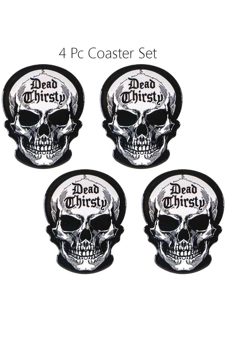 Dead Thirsty Coaster Set - housewares - VampireFreaks - Pacific Giftware