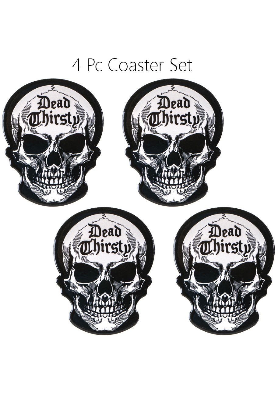 Dead Thirsty Coaster Set - housewares - VampireFreaks - Pacific Giftware