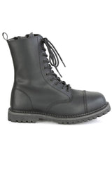 Dead Walker Combat Boots [RIOT - 10 Boots] - mens shoes - VampireFreaks - Demonia