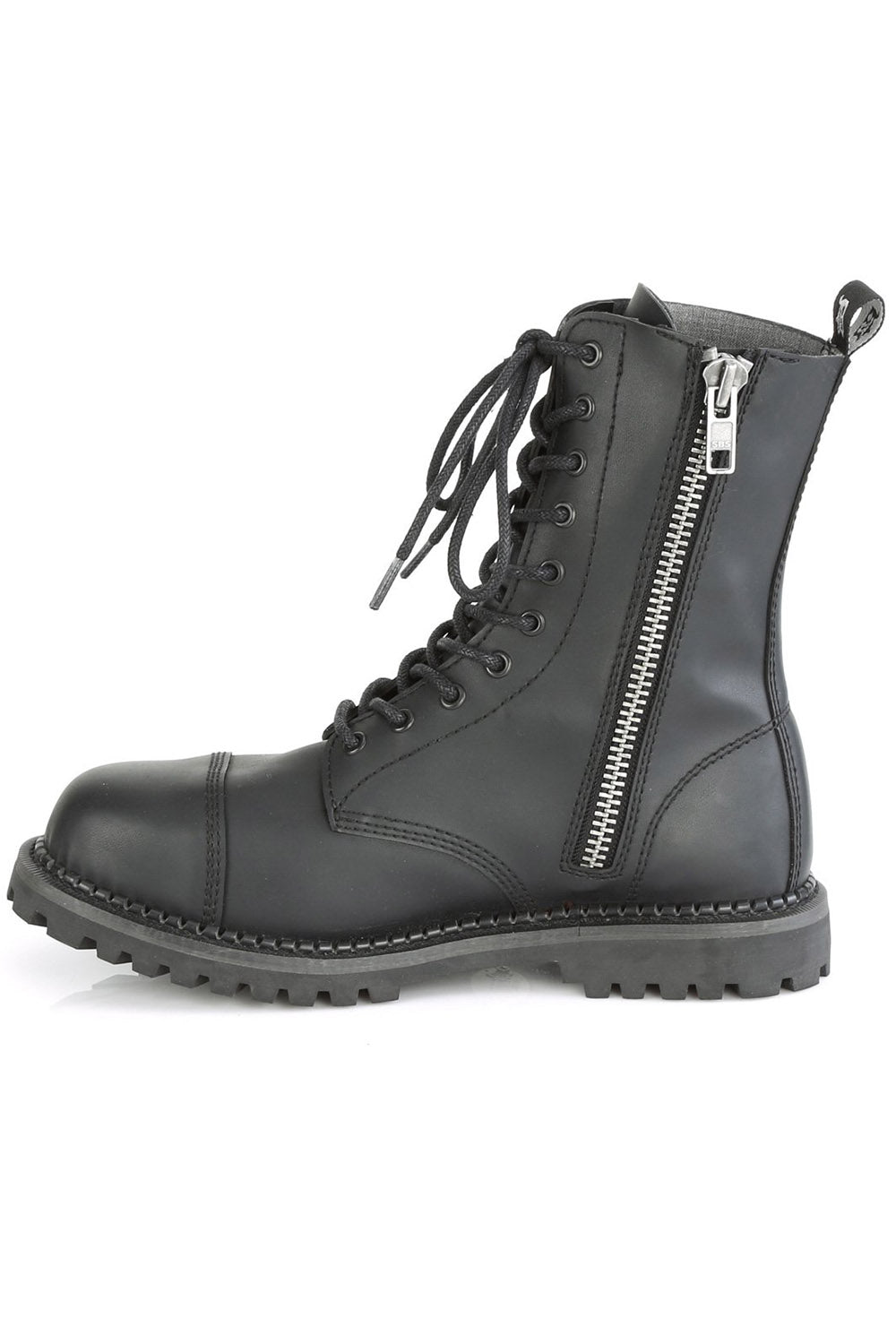 Dead Walker Combat Boots [RIOT - 10 Boots] - mens shoes - VampireFreaks - Demonia