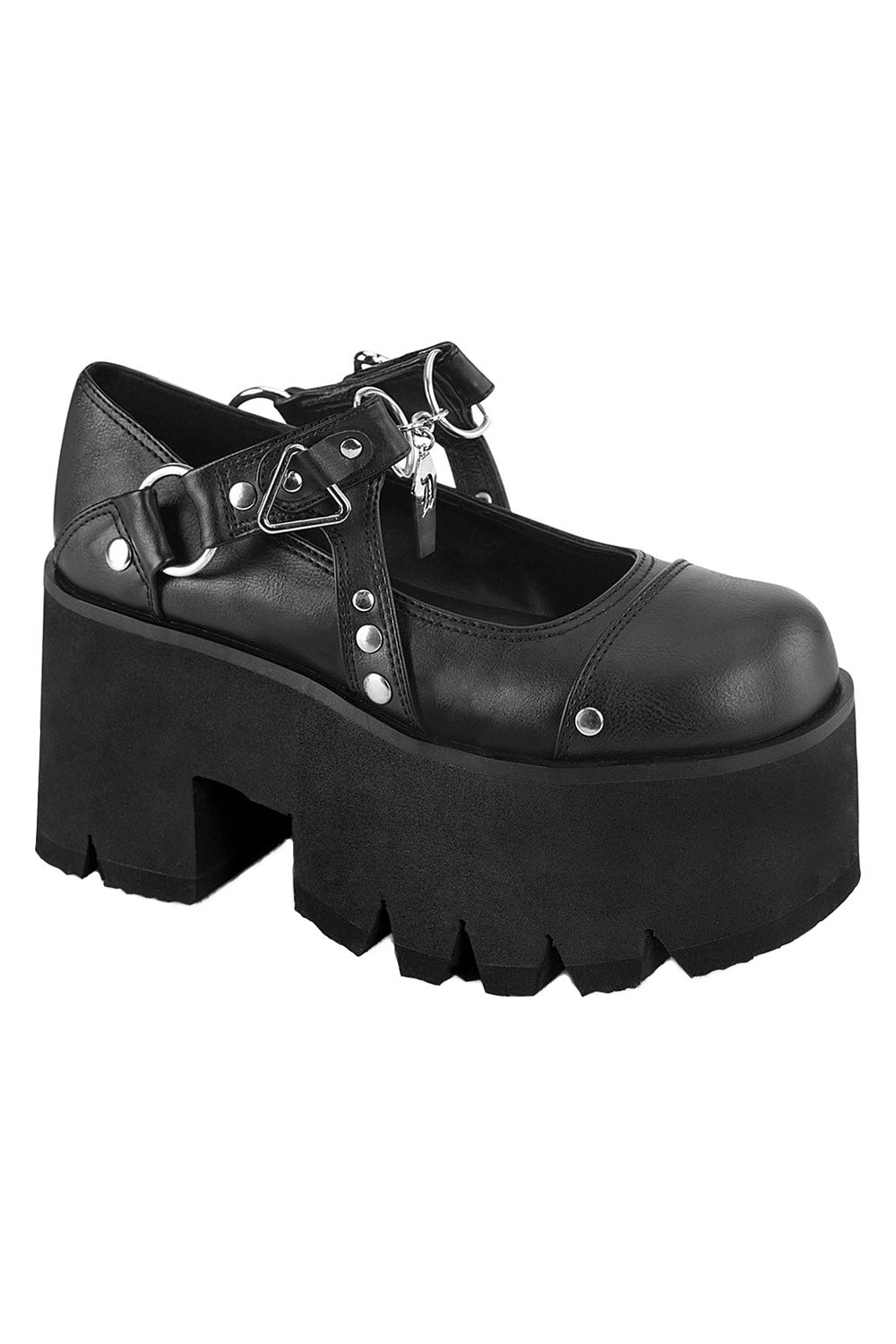 Deadly Nightshade Mary Janes [ASHES - 33] - womens shoes - VampireFreaks - Demonia