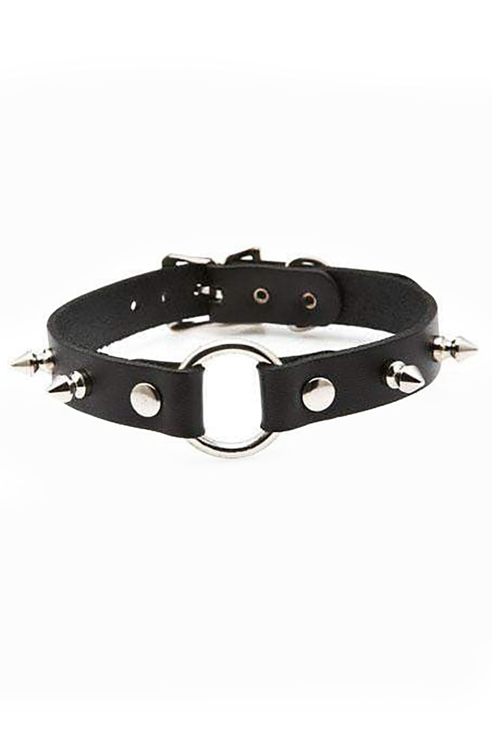 Deadly to Touch Spike Choker - chokers - VampireFreaks - Funk Plus