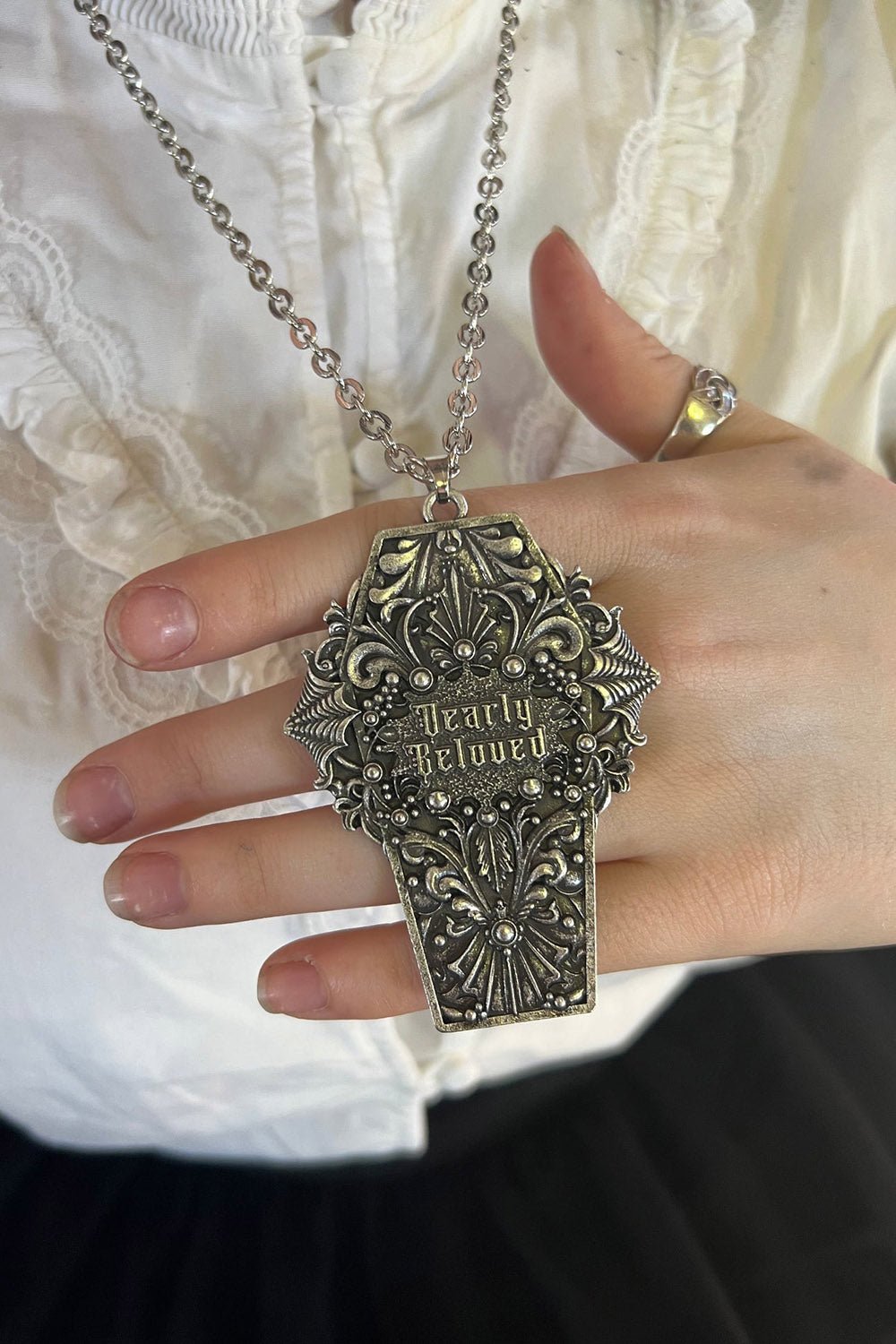 Dearly Beloved Coffin Necklace - jewelry - VampireFreaks - Mother of Hades