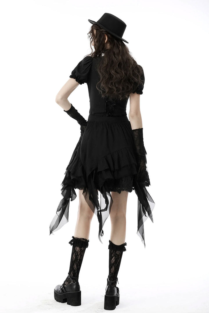 Dearly Departed Layered Skirt - skirts - VampireFreaks - Dark In Love